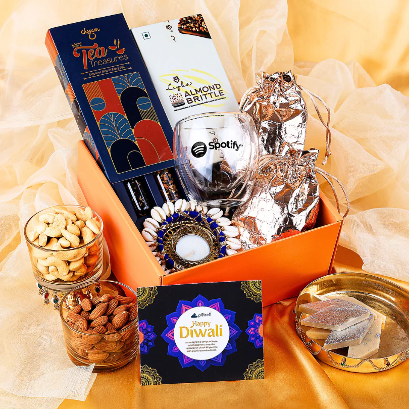 Standard Diwali corporate gift hamper for India employees — bulk order