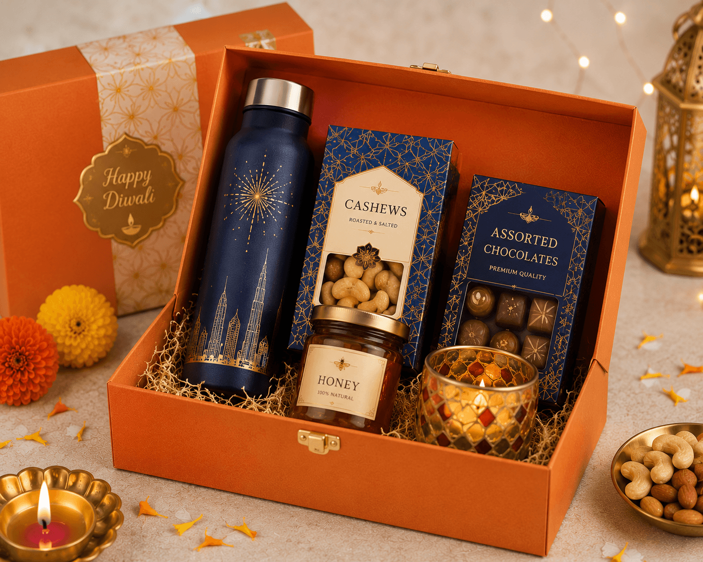 Diwali corporate gift hampers India from Canada — bulk order Toronto Vancouver