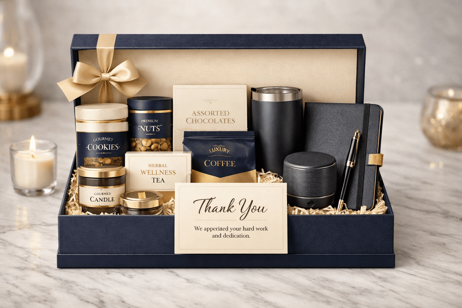 Premium branded employee appreciation hamper India