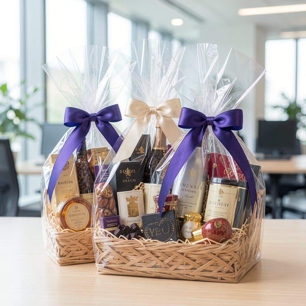 Bulk Diwali corporate gift hampers for India team — premium branded packaging