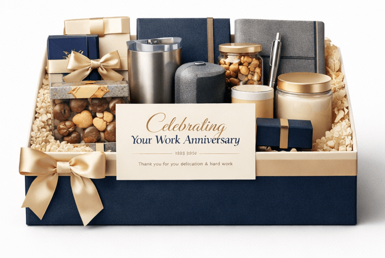 Work anniversary gift hamper for India remote employee